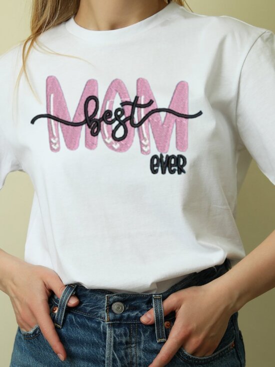 Tops - Best Mom Ever Shirt, Gift for Mother Day, The Best Mom T-shirt